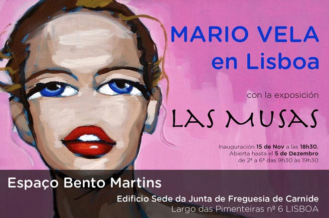 Exposiciones en las que ha participado como artista Mario Vela - Mario_Vela,_Las_Musas